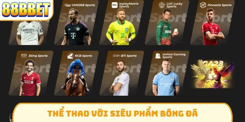 Thể thao với siêu phẩm bóng đá
